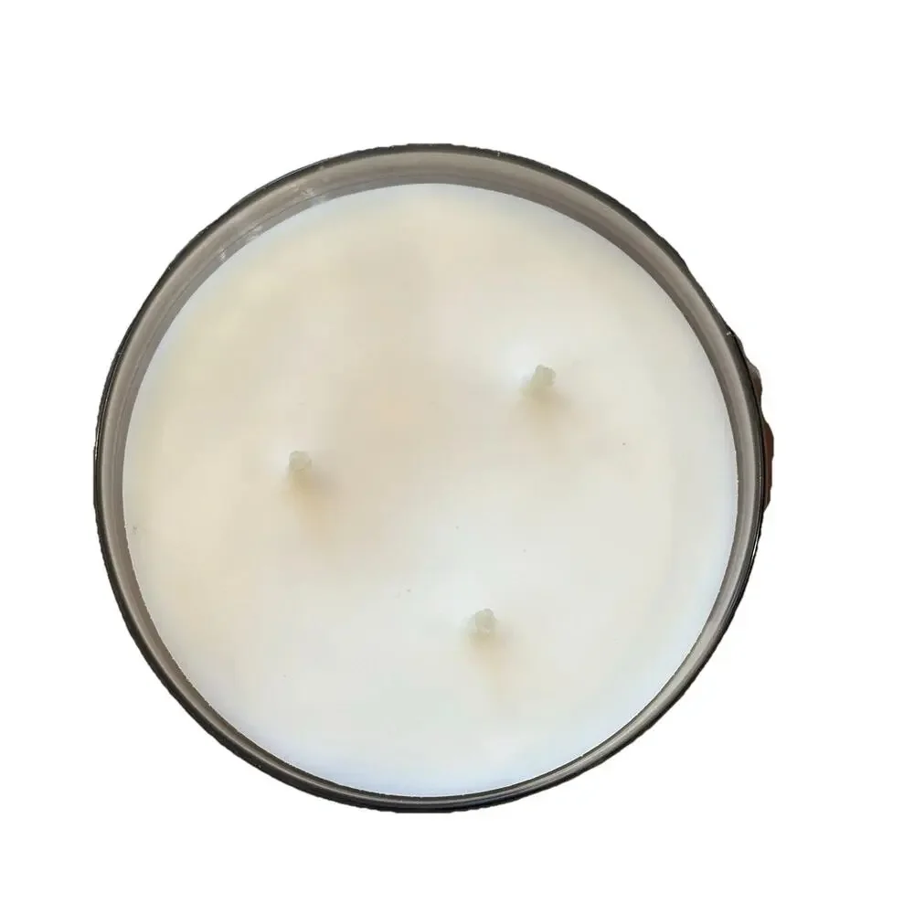 New Bath & Body Works White Barn Cinnamon Spiced Vanilla 3 Wick Candle 14.5 oz